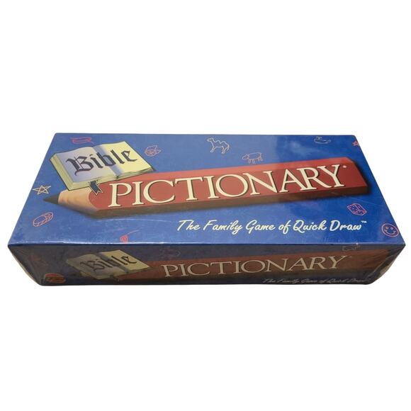 New Bible Pictionary Biblical Fun for the Family!  Cadaco Game of Quick Draw! - Picture 1 of 2